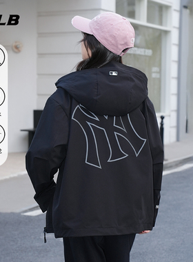 MLB官方 男女同款休闲时尚防水防污三防夹克外套26春季新款WJB03