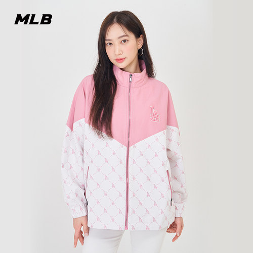 官方防风夹克MLB夹克外套老花