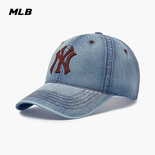 MLB官方 男女同款潮流百搭复古软顶棒球帽26夏季新款时尚CPB12