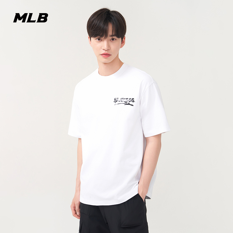 MLB情侣休闲宽松运动T恤
