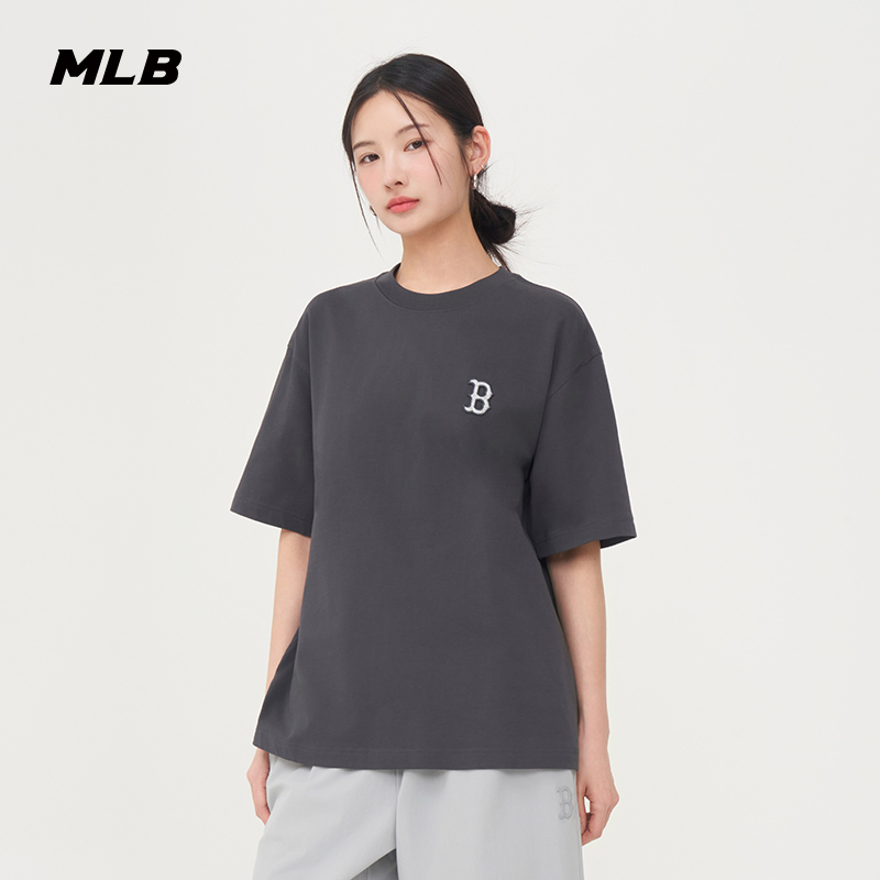 MLB情侣休闲宽松运动T恤