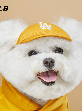 MLB官方宠物帽子NYLA棒球帽复古小LOGO鸭舌帽时尚PEC1