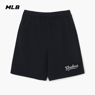 26春季 MLB官方 男女同款 潮流百搭宽松学院风休闲短裤 SPV02 新款