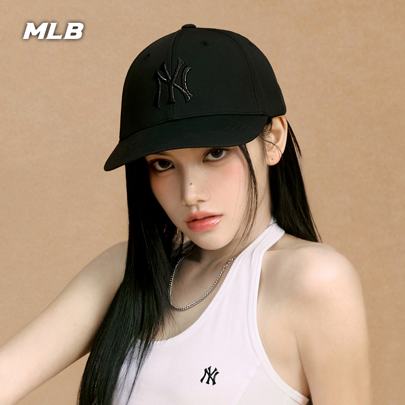 【520礼物】MLB官方男女同款韩系感硬顶棒球帽26夏季新款CPB33