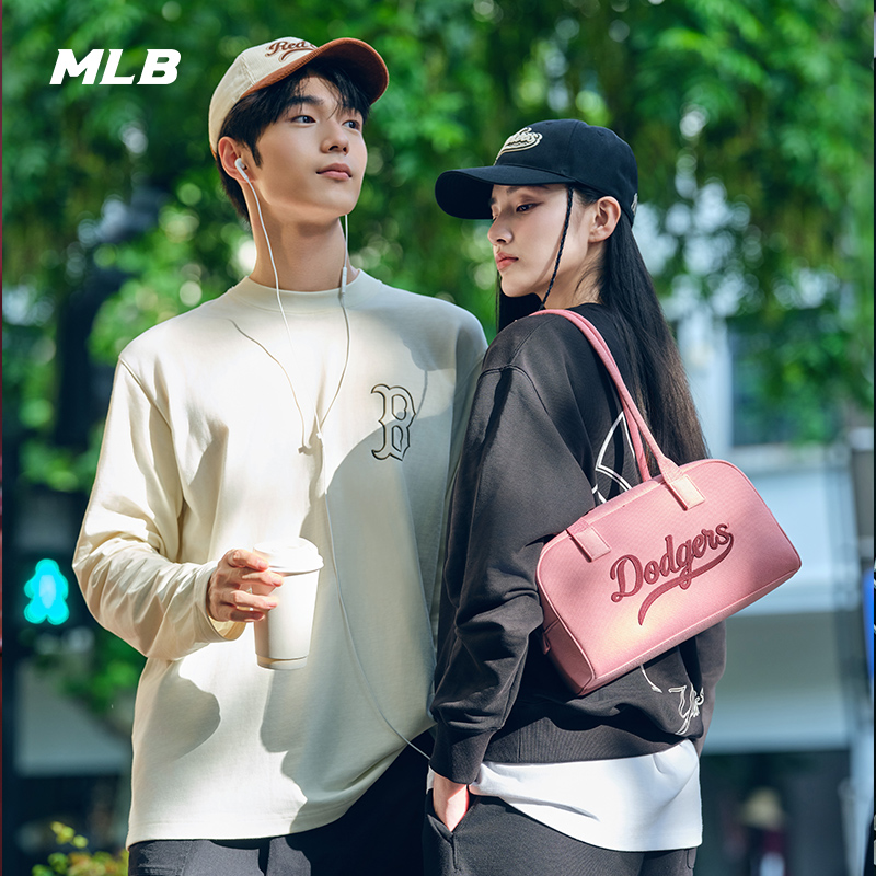 MLB官方男女情侣圆领短袖