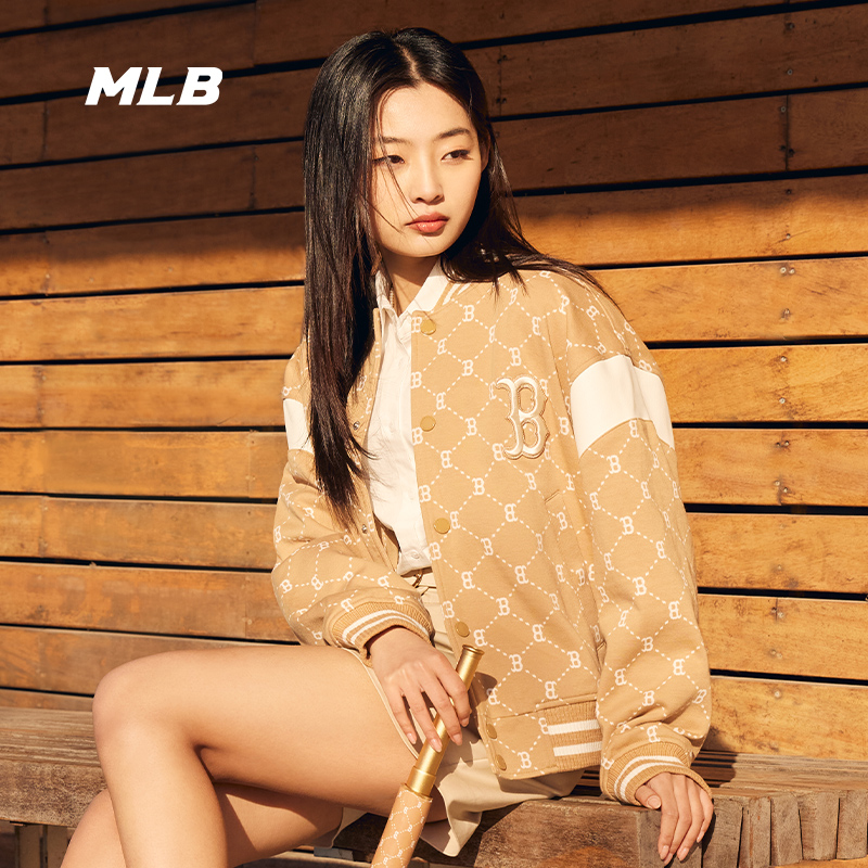 男女同款棒球外套MLB棒球服