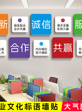 企业文化墙雪弗板会议室宣传设计办公室公司形象楼梯背景墙面装饰