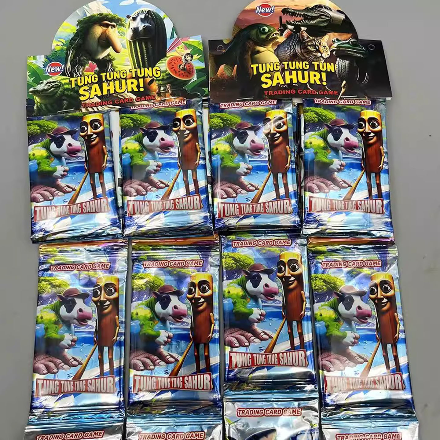 ai山海经卡片收藏桌游玩具卡牌