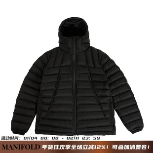 Manifold｜90三星白鹅绒东丽7D尼龙轻便防风连帽简约排骨羽绒服