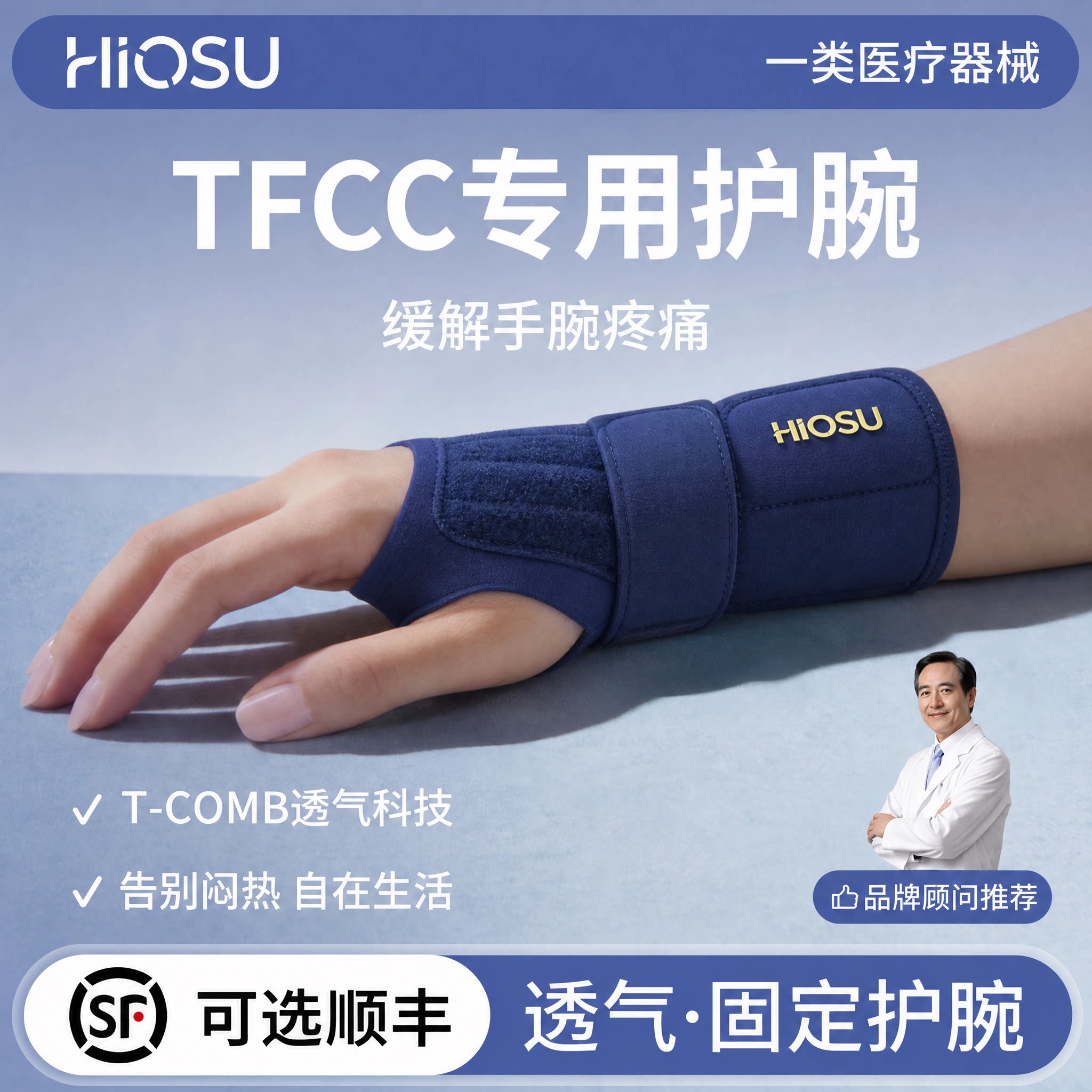 【TFCC损伤专用】医用固定护腕图片