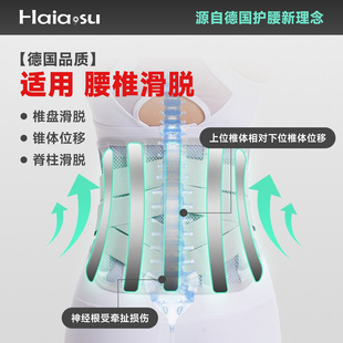 腰椎滑脱复位器护腰带成人中老年脊柱滑脱可调节护具腰托腰椎脱位