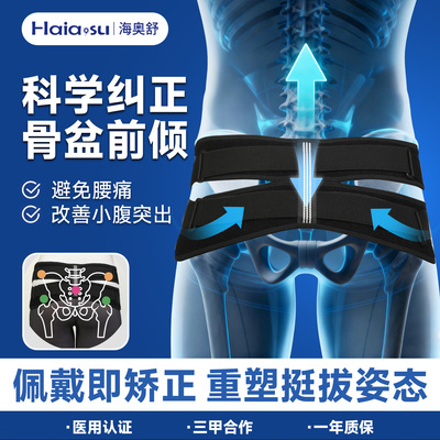 【骨盆前倾矫正器】骶髂关节保护