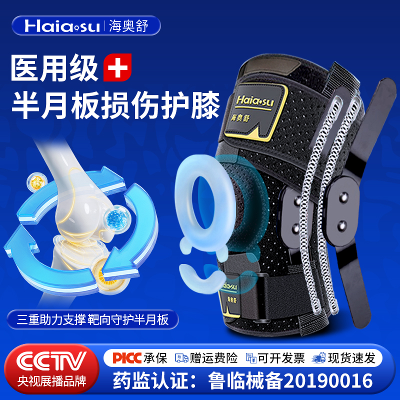 【医用修复】钢板支撑半月板护膝