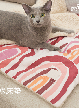 PawsHolic爪迷宠物防水垫子四季通用可拆洗猫窝狗窝垫子睡垫毛毯