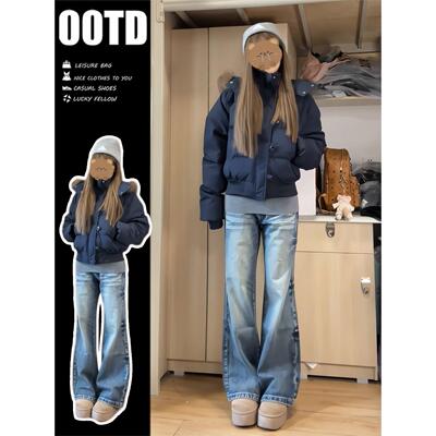 2025新款韩系羽绒棉衣女