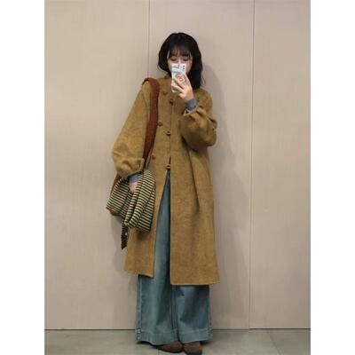 深冬呢子大衣女入冬季202