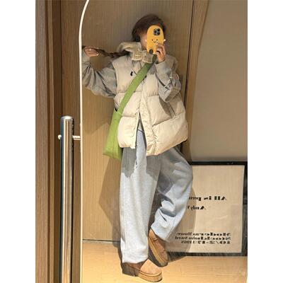 羽绒棉服马甲女2025新款