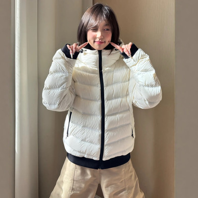 巨好看排骨羽绒棉服女202