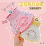 Sanrio, детская солнцезащитная шляпа, вентилятор на солнечной энергии