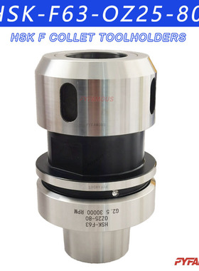 HSK-F63-OZ25-80HSK FCOLLET TOOLHOLDERS