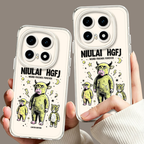 卡通牛来适用iqoo16手机壳15电影13周边12透明z11turbo搞怪neo10pro小众9趣味8套7一加ace6新款1+2v/5/3/vivo