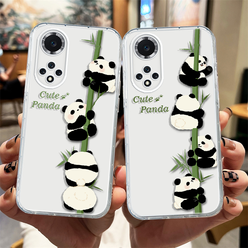 适用华为手机壳透明可爱卡通创意