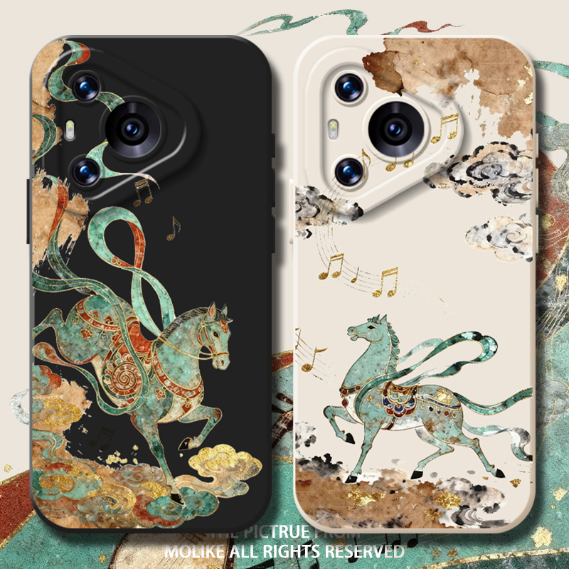 敦煌马年适用华为pura80手机壳mate70pro新年nova14新款13本命年12荣耀400复古300小众200/x60/50/magic8/7/6