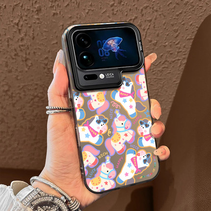 多巴胺独角兽适用小米17promax手机壳15ultra马年14新款13红米k90新年80本命年70绝美60至尊版50外note12套11