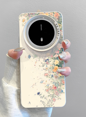 适用华为mate80promax适合春天的手机壳70新款60高级感50荣耀X40花朵magic7女款6春日5超好看4防摔套