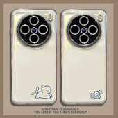 适用vivox300pro手机壳vivox200mini情侣x100s新款 ultra猫咪x90透明80小鱼干70男女60全包镜头小众简约情侣款