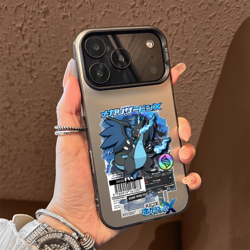 喷火龙X适用苹果17手机壳iPhone16promax多龙巴鲁托15新款14宝可梦13mini谜拟丘12动漫11男女x/xr/xs/8/7/air