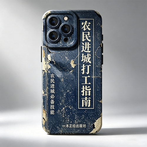 农民进城打工指南适用苹果17promax手机壳iPhone16搞怪15新款14稀奇古怪13mini小众12抽象11搞笑x套xr/xs/8/7