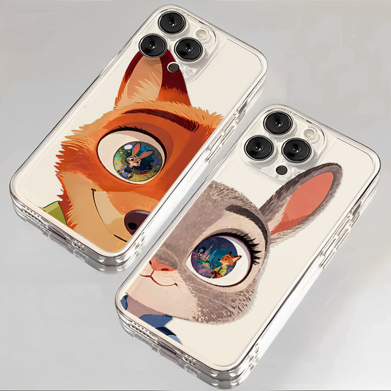 满眼是你尼克朱迪适用华为pura70手机壳mate80promax疯狂动物城nova14新款13情侣12荣耀500外400套300/x60/50