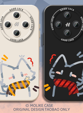 冬日围巾小猫适用oppofindx9手机壳findx8Ultra情侣7pro新款6卡通5可爱4全包硅胶3硅胶OPPO男女防摔保护s十+