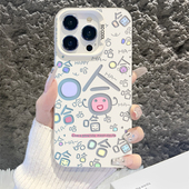 哈哈哈16高级感12女款 13mini文字15 趣味14个性 适用苹果17promax手机壳iPhone17plus新款 7镂空xr小众xs生x