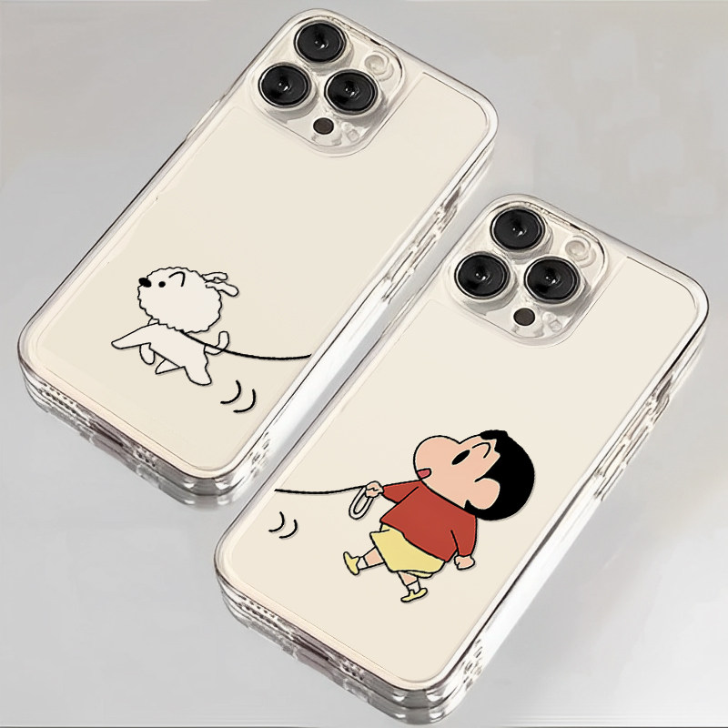 适用小米17手机壳15pro蜡笔小新13ultra情侣14小白10S红米k80卡通70新款60透明50保护套11至尊版note12外创意