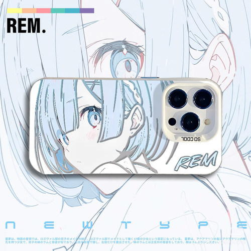 适用小米17promax手机壳15ultra浅蓝蕾姆14动漫13镭射11红米k80二次元70新款60可爱50保护套10至尊版note12男