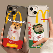 适用苹果17promax手机壳iphone17plus情侣16透明12柴犬x猫咪15新款 13mini男生xr软壳8硅胶xs女款 xr透明14高级