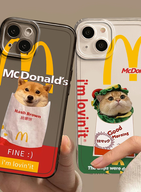 适用苹果17promax手机壳iphone17plus情侣16透明12柴犬x猫咪15新款13mini男生xr软壳8硅胶xs女款xr透明14高级