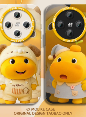 水豚噜噜适用oppofindx9手机壳findx8Ultra卡通可爱7pro新款6情侣5硅胶4卡皮巴拉3周边OPPO闺蜜全包防摔s十+