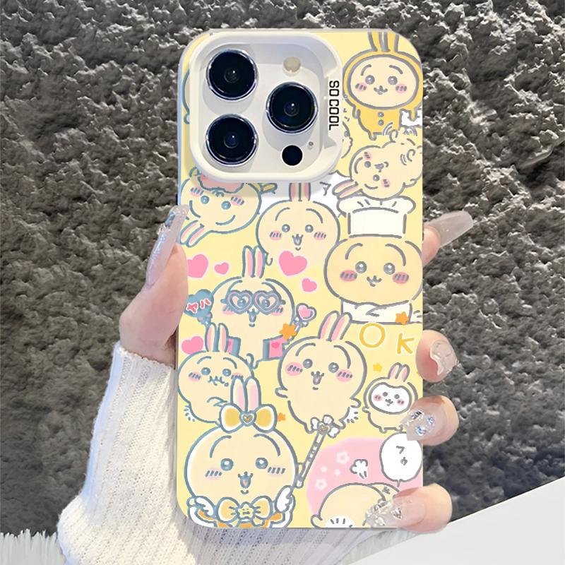 适用苹果手机壳chiikawa吉伊卡哇