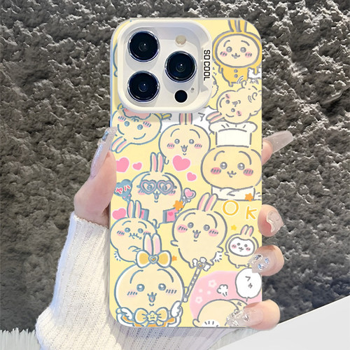 适用苹果手机壳chiikawa吉伊卡哇