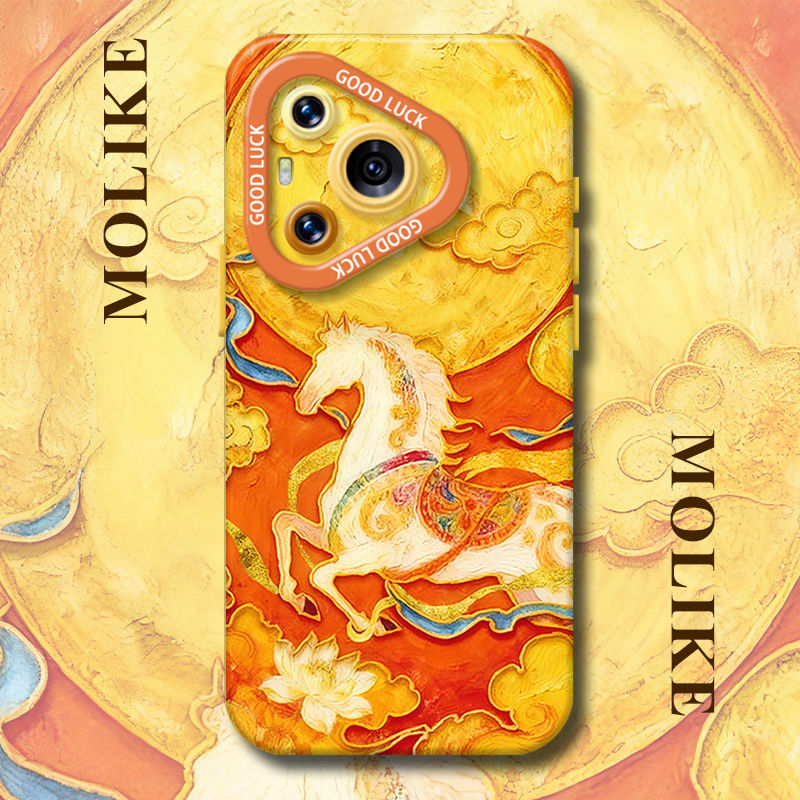 敦煌飞马适用华为pura80手机壳mate70pro马年nova14新款13新年12挂绳10荣耀500本命年400外300套200软x60壳50