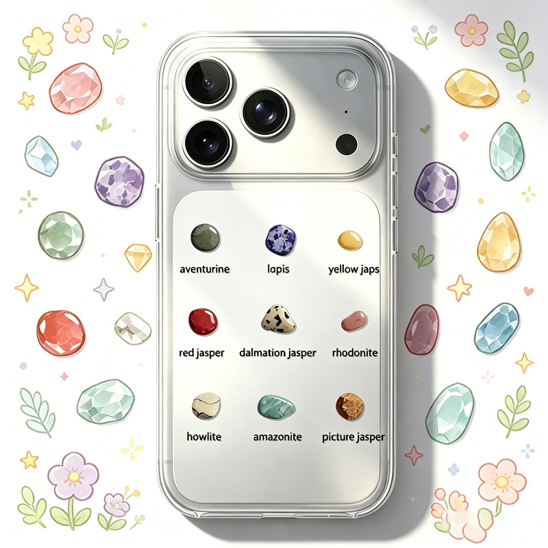 彩色陨石适用苹果17promax手机壳iPhone16网红ins风15新款14简约13mini高级感12透明11超薄x防摔xr全包xs/8/7