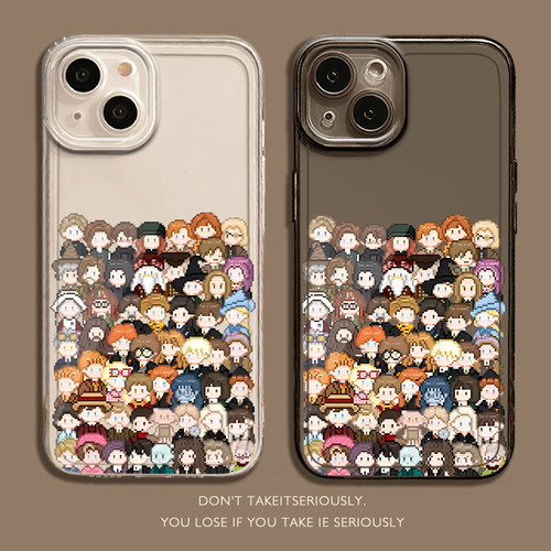 像素哈利波特适用华为pura80手机壳mate70pro周边nova14透明13动漫12荣耀400创意300套200/x60/50/magic7/6/5