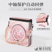 360旋转支架适用华为novaflip手机壳新款 皮质NovaFlipS中轴全包防摔vflip保护套Huawei小折叠轻奢女高级外壳