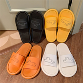 女夏季 情侣居家外穿防滑休闲平底卡通凉拖鞋 韩版 拖鞋 新款 时尚 男士