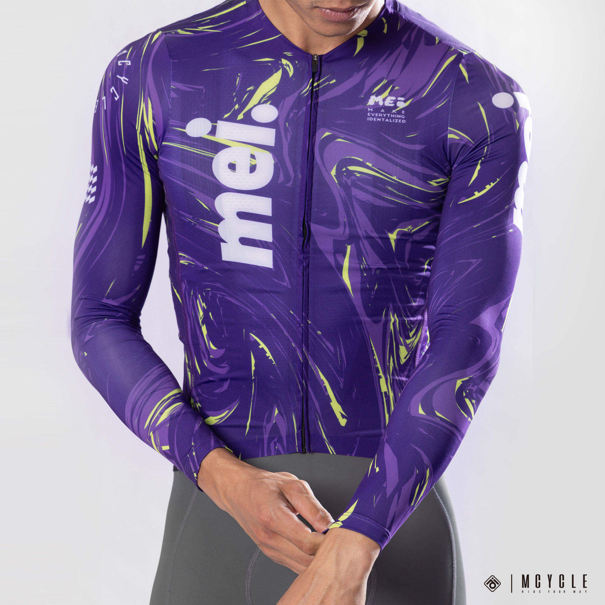 魅骑mcycle新款骑行服长袖薄款男款春秋自行车公路车服透气快干,自行车/骑行装备/零配件,专业骑行服,淘宝优惠券,粉丝福利购,淘宝优惠卷