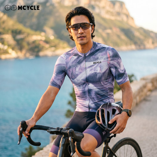 魅骑骑行服短袖男2026夏速干上衣