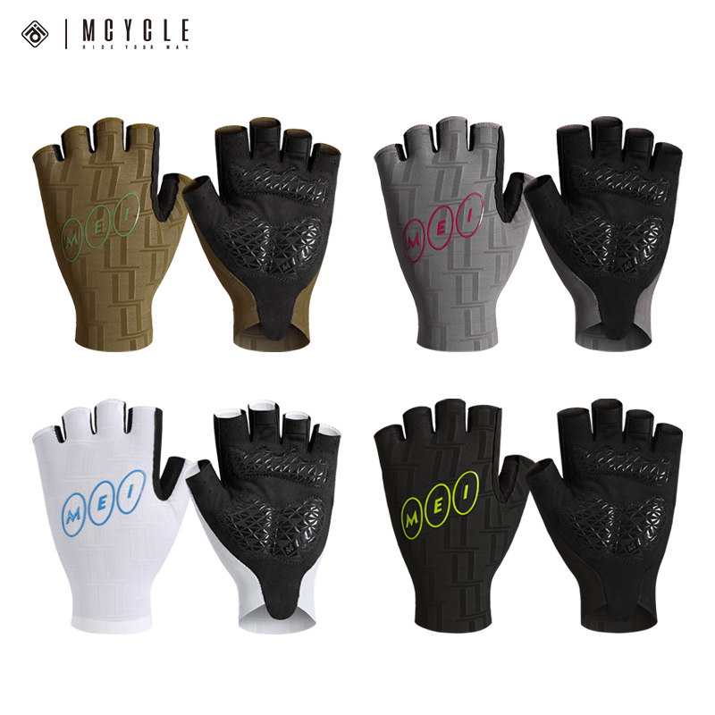 魅骑骑行手套半指减震公路山地车